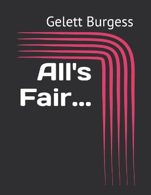 Book cover for All's Fair...