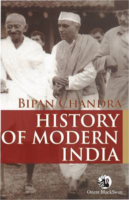 Book cover for History of Modern India