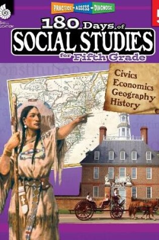 Cover of 180 Days of Social Studies for Fifth Grade