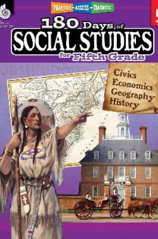 Cover of 180 Days of Social Studies for Fifth Grade