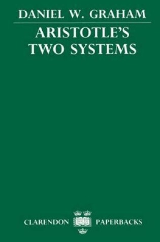 Cover of Aristotle's Two Systems