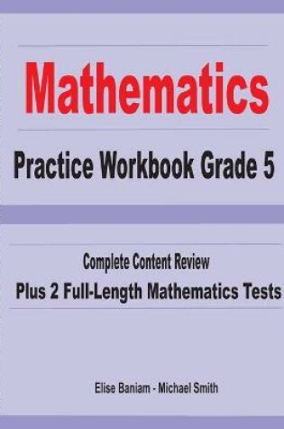 Cover of Mathematics Practice Workbook Grade 5