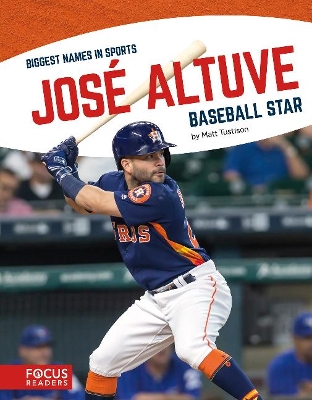 Book cover for Biggest Names in Sports: Jose Altuve, Baseball Star