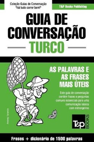 Cover of Guia de Conversacao Portugues-Turco e dicionario conciso 1500 palavras