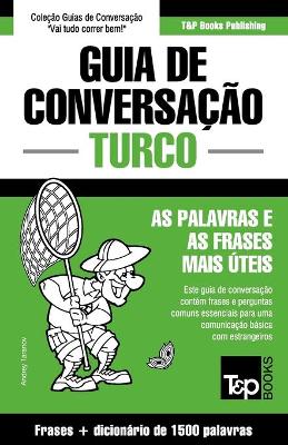 Book cover for Guia de Conversacao Portugues-Turco e dicionario conciso 1500 palavras