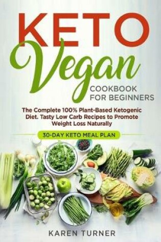 Cover of Keto Vegan Cookbook for Beginners