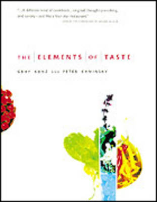 Book cover for The Elements of Taste