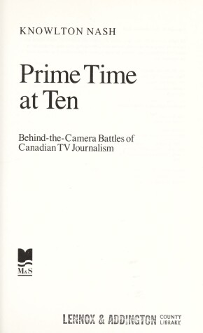 Book cover for Prime Time at Ten