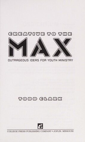 Book cover for Outrageous Ideas for Youth Ministry