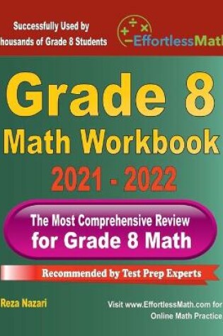 Cover of Grade 8 Math Workbook