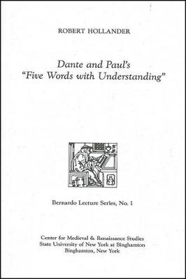 Cover of Dante and Paul's "Five Words with Understanding"