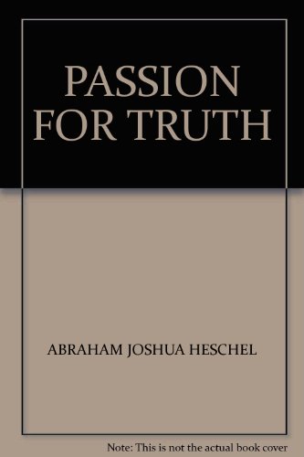 Book cover for Passion for Truth