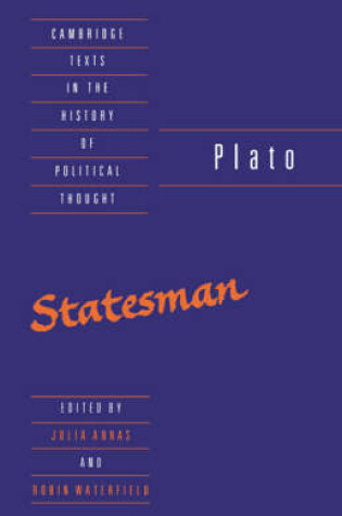 Cover of Plato: The Statesman