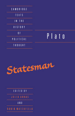 Cover of Plato: The Statesman