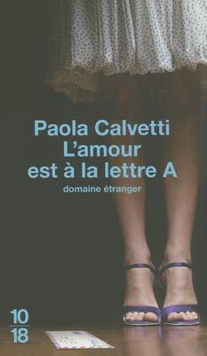 Book cover for L'Amour Est a la Lettre A