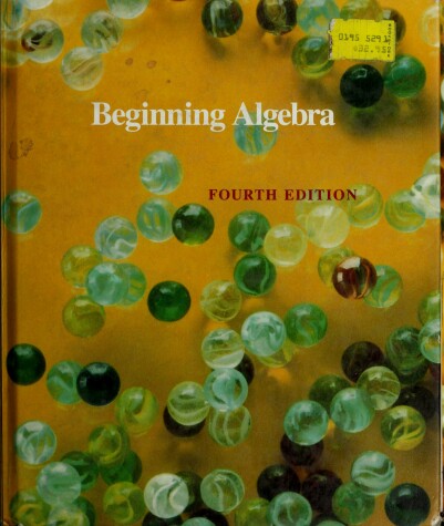 Book cover for Beginning Algebra Munem