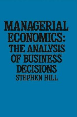 Cover of Managerial Economics