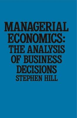 Book cover for Managerial Economics