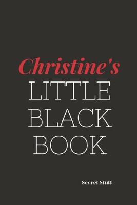 Book cover for Christine's Little Black Book