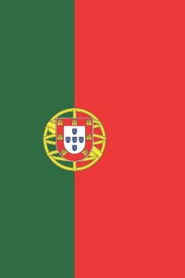 Book cover for Portugal Travel Journal - Portugal Flag Notebook - Portuguese Flag Book