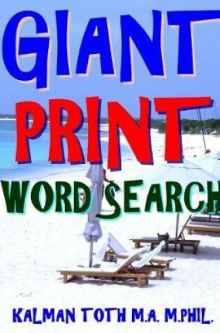 Cover of Giant Print Word Search