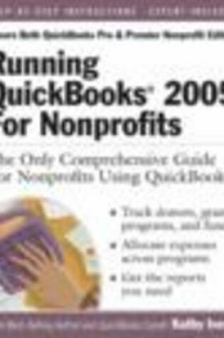 Cover of Running QuickBooks 2005 for Nonprofits