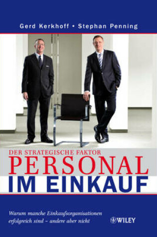 Cover of Der strategische Faktor Personal im Einkauf