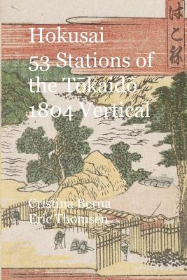 Book cover for Hokusai 53 Stations of the Tōkaidō 1804 Vertical