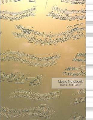 Book cover for Music Notebook