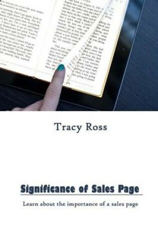 Cover of Significance of Sales Page