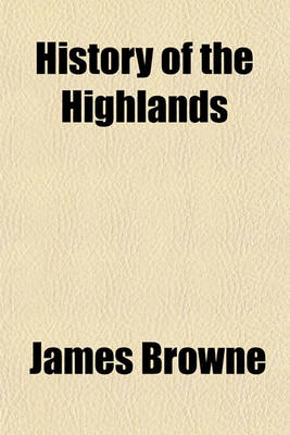 Book cover for History of the Highlands