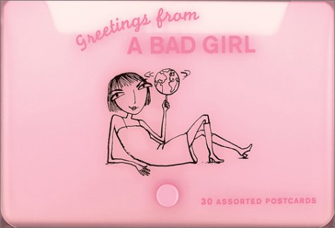 Book cover for Greetings from Bad Girl Postcards