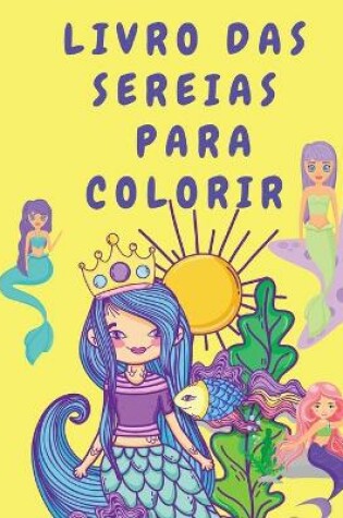 Cover of Livro das sereias para colorir