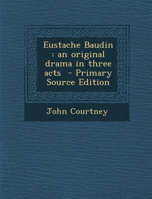 Book cover for Eustache Baudin