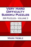 Book cover for Very Hard Difficulty Sudoku Puzzles Volume 2