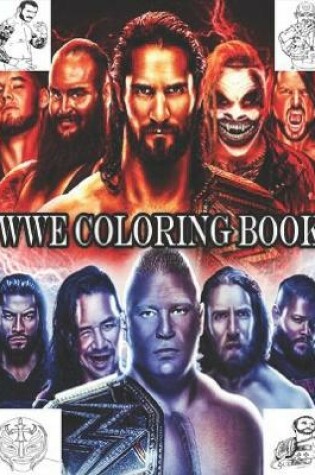 Cover of WWE Coloring Book