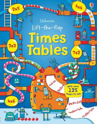 Book cover for Lift-the-Flap Times Tables
