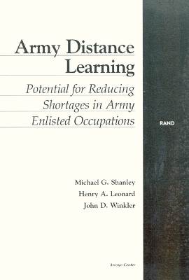 Book cover for Army Distance Learning