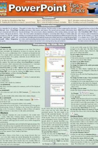 Cover of Powerpoint Tips & Tricks