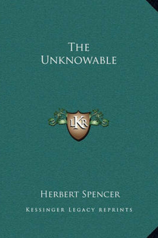 Cover of The Unknowable