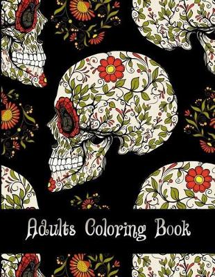 Book cover for Adults Coloring Book