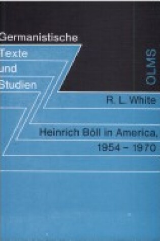 Cover of Heinrich Boll in America, 1954-1970