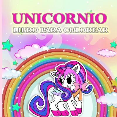 Cover of Libro de colorear de unicornio