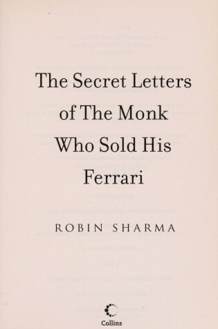 Cover of The Secret Letters of the Monk Who Sold His Ferrari