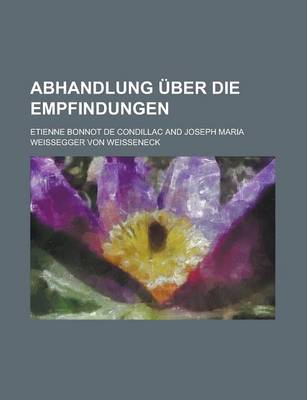 Book cover for Abhandlung Uber Die Empfindungen