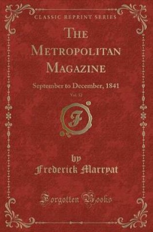Cover of The Metropolitan Magazine, Vol. 32