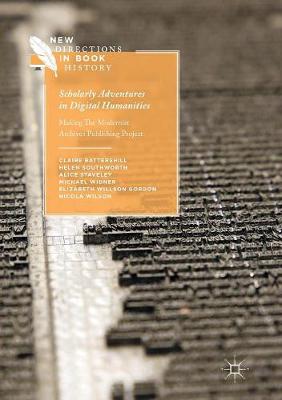 Book cover for Scholarly Adventures in Digital Humanities