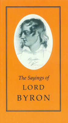 Cover of The Sayings of Byron