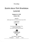 Book cover for Asian Test Symposium (ATS '99) Proceedings