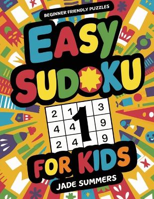 Book cover for easy sudoku for kids